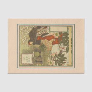 December by Eugene Grasset Tissue Paper