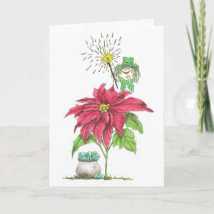 December Fairy Birthday Card