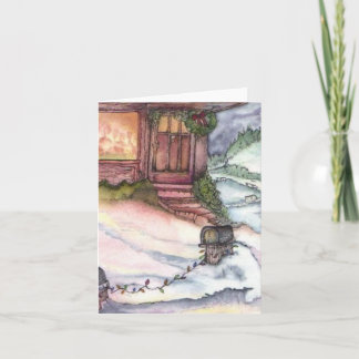 December in the Garden Holiday Card