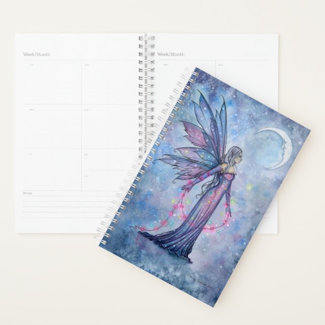 December Moon Mystical Fairy by Molly Harrison Planner (Display)