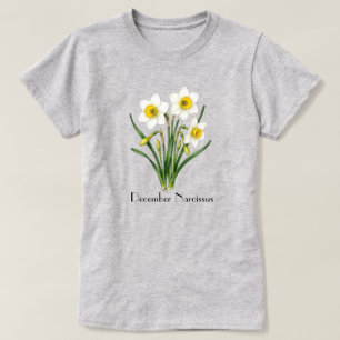 December Narcissus Flowers T-Shirt