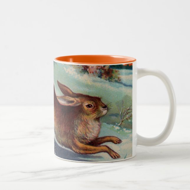 December Rabbit Mug (Right)