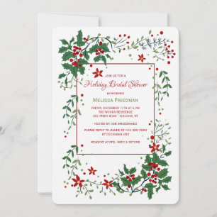 December Shower Invitation