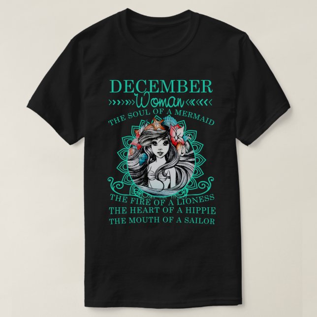 December Woman T-Shirt (Design Front)