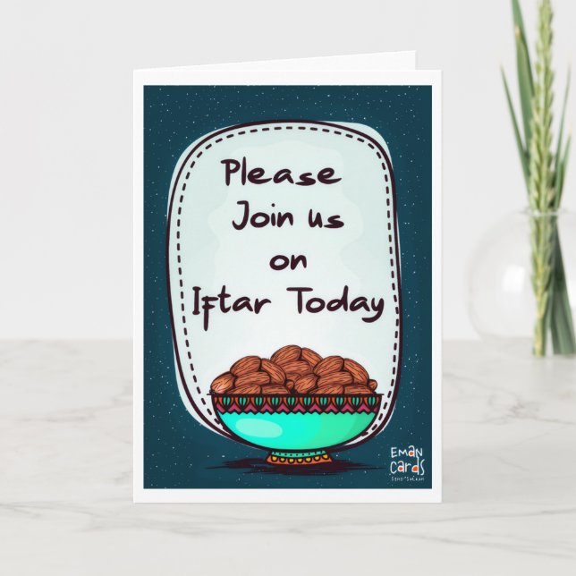 Decent Iftaar Invite (Front)