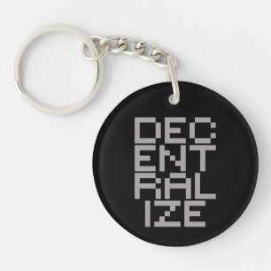 Decentralise Self Governance Sovereign Maxi Key Ring