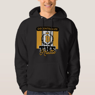 Decentralise the Hustle™ Crypto Grit Edition Hoodie