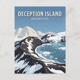 Deception Island Antarctica Postcard