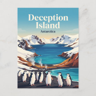 Deception Island Antarctica Postcard