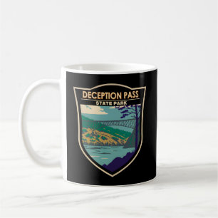 Deception Pass State Park Bridge Washington Coffee Mug