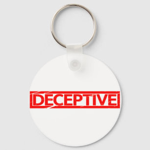 Deceptive Stamp Key Ring