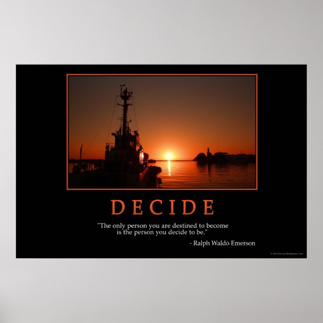 Decide Poster (Front)