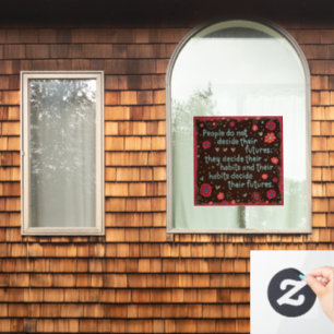 Decide Your Habits “Inspirivity” Window Cling