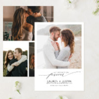 Decided on Forever Black White 4 Photo Engagement