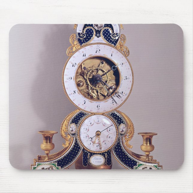 Decimal and duodecimal clock mouse mat (Front)