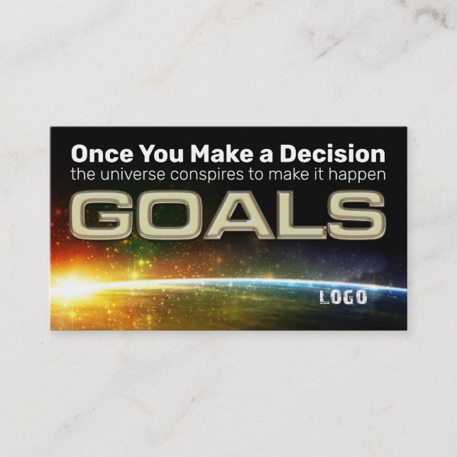 Decision Goal Card (Front)