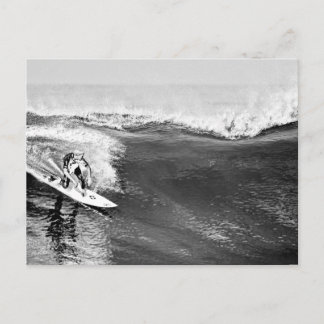 Decisions In Black And White Postcard