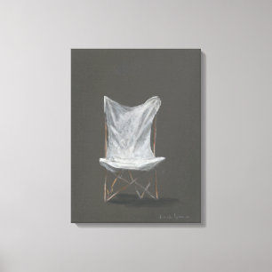 Deck Chair Canvas Print