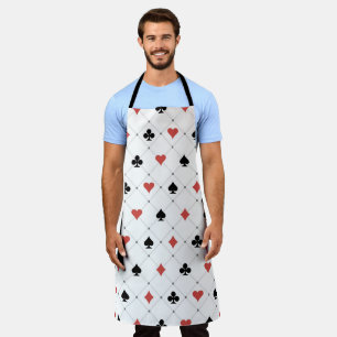 Deck of Cards Pattern Apron