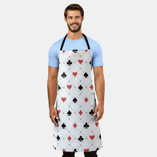 Deck of Cards Pattern Apron