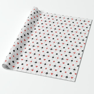 Deck of Cards Pattern Wrapping Paper