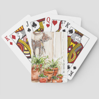 Deck of Playing Cards Complete with a Cat