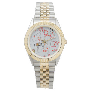 Deck Of Scattered Playing Cards, Watch