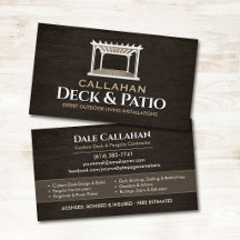 Deck & Patio Contractor Rustic Wood