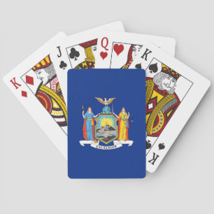 Deck Playing Cards with Flag of New York