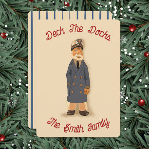 Deck The Docks Christmas Card