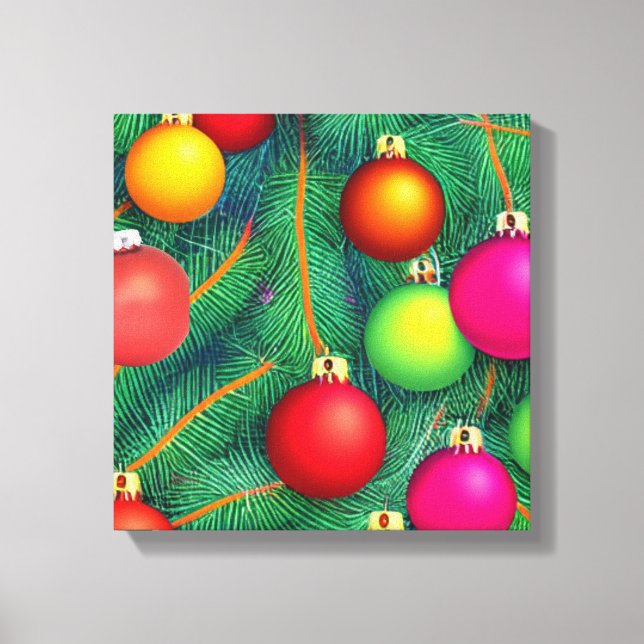 Deck the Halls Canvas Print (Front)