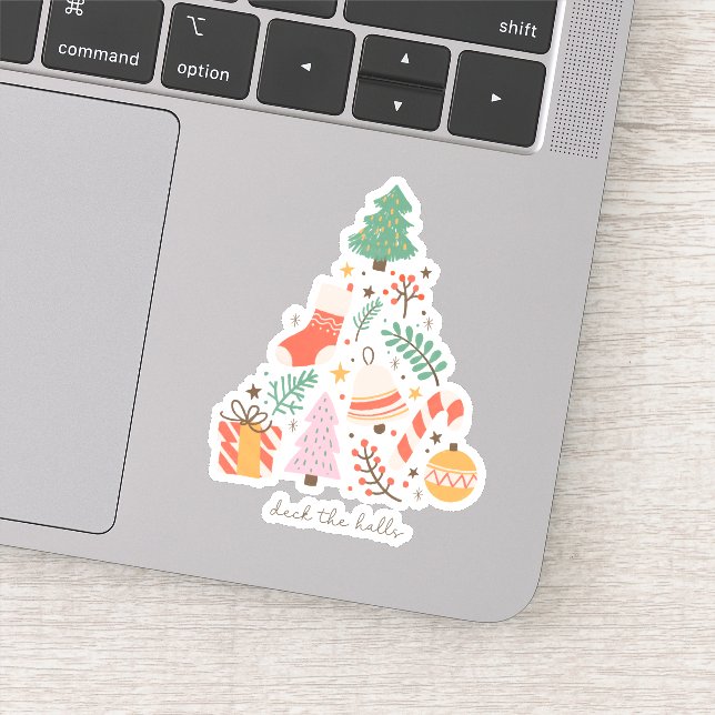 Deck the Halls Christmas Tree Decoration Holiday (Detail)