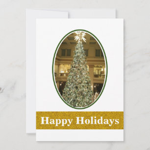 Deck The Halls Flat Holiday Card