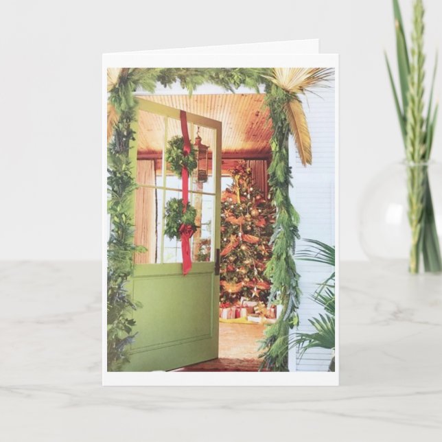 **DECK THE HALLS FOR CHRISTMAS SEASON** CARD (Front)