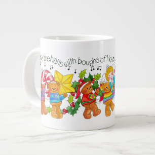 Deck The Halls Large Coffee Mug