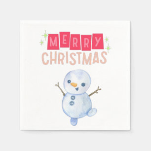 Deck the Halls: Merry Christmas Cheer" Napkin