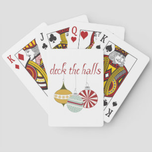 Deck The Halls Playing Cards