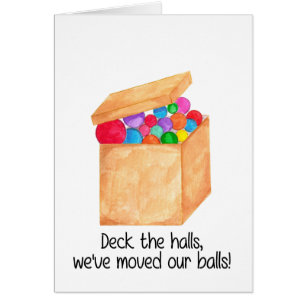 Deck the halls, we've moved our balls!