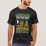 Deck The Halls With Matzo Balls  Jewish Hanukkah T-Shirt<br><div class="desc">Deck The Halls With Matzo Balls  Jewish Hanukkah.</div>