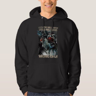 Deck The Halls With Skulls And Bodies Valhalla La Hoodie