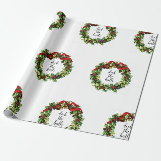 Deck The Halls Wrapping Paper
