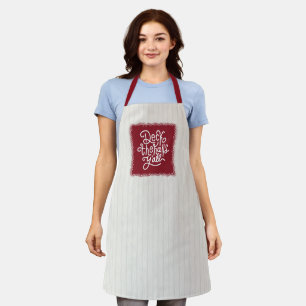 Deck the Halls Y'all Apron