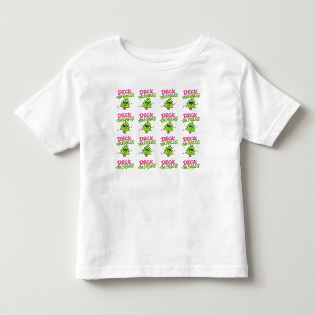 deck the hells toddler T-Shirt (Front)
