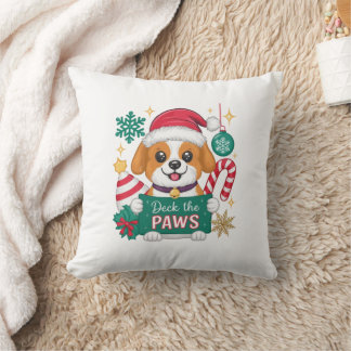 Deck The Paws Cushion