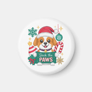 Deck The Paws Magnet