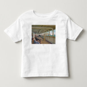 Deck View of the Patricia, Hamburg-America Line Toddler T-Shirt