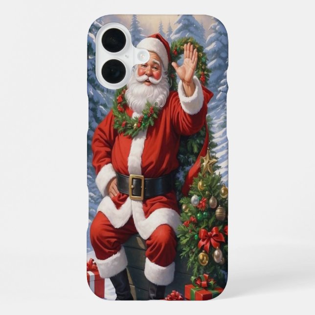 Deck Your Tech: Festive Christmas Wallpaper 2026 iPhone Case (Back)