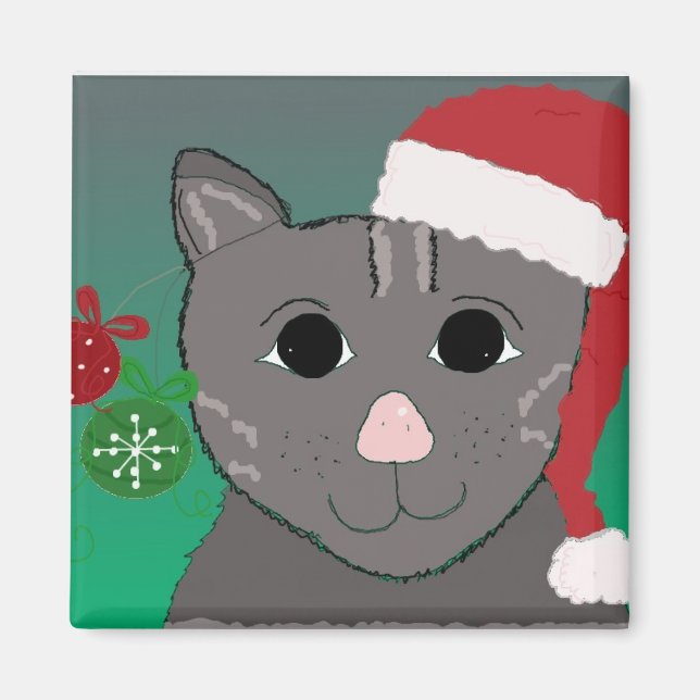 Decked for the Holidays Magnet (Front)