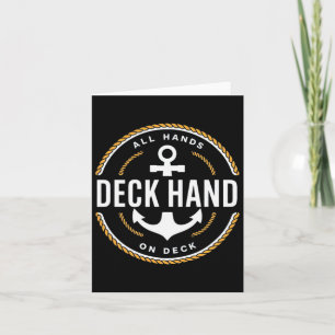 Deckhand - Deck Hand Card