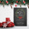 Decking New Halls | Chalkboard Holiday Moving Card